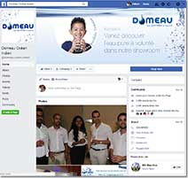 Domeau Facebook Page
