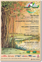Mauritius Golf Open 2003 poster
